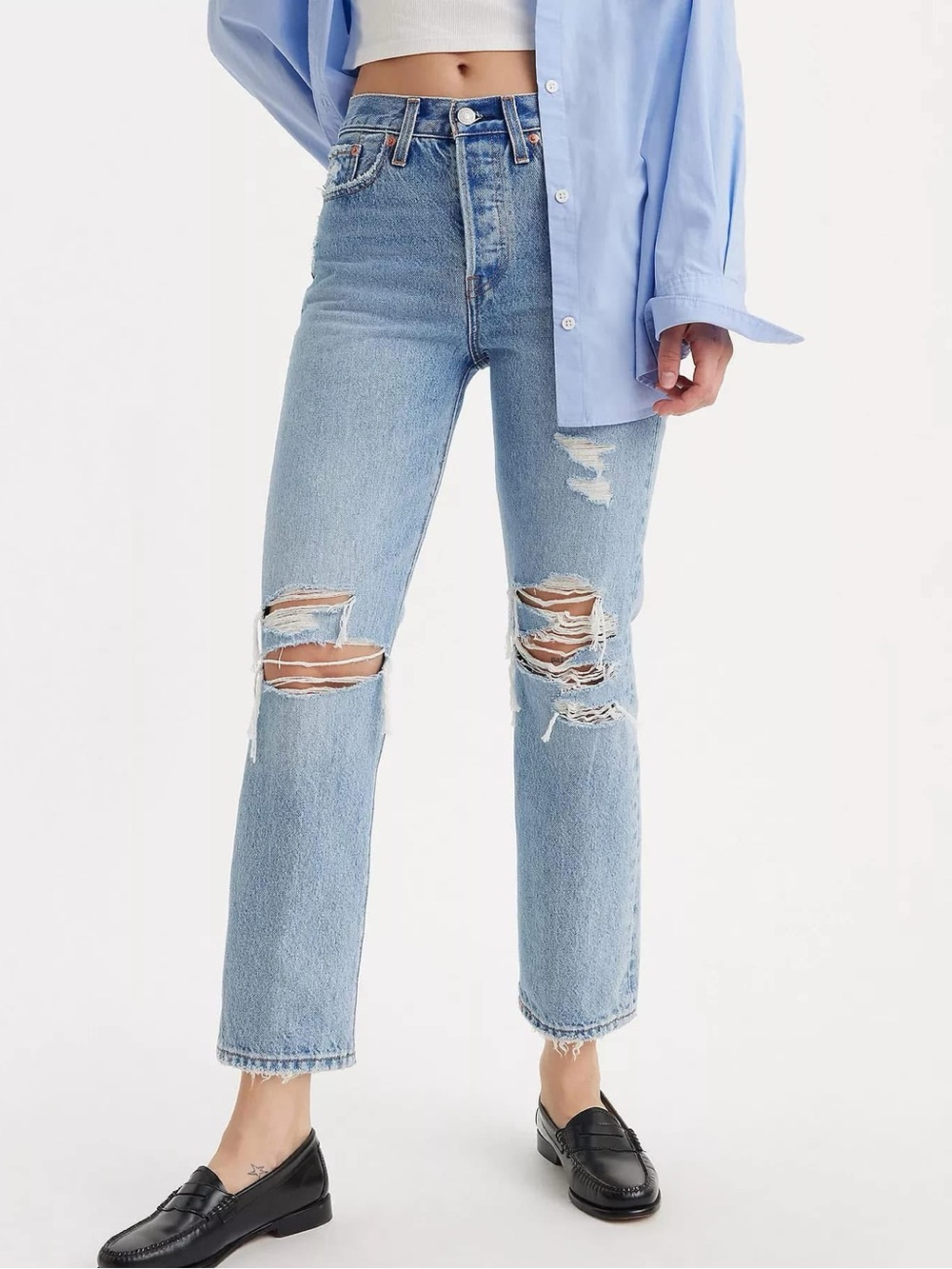 Levi's wedgie straight size 27